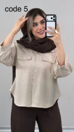 شومیز باکسی کد 09859 A-4 - Image 3
