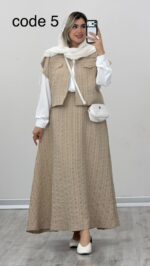 شومیز +وست + دامن کد 09869 - Image 4