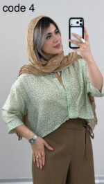 شومیز مدل فروزنده کد 09837 A-13 - Image 7