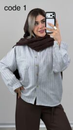شومیز دیپلمات کد 09857 A-3 - Image 5