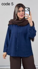 شومیز پشت پاپیون کد 09861 A-18 - Image 3