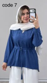 شومیز سیلک مدل بهرخ کد 09892 A-15 - Image 3