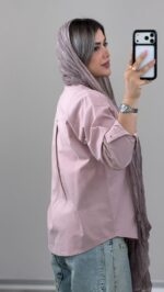 شومیز لینن مدل تیاناز کد 09829 B-13 - Image 5