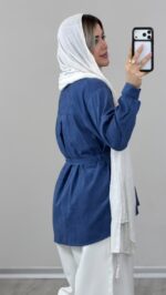 شومیز سیلک مدل بهرخ کد 09892 A-15 - Image 8