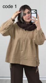 شومیز مدل مهراوه کد 09879 A-6 - Image 5