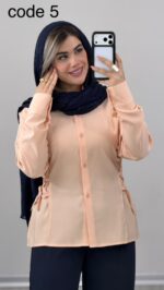 شومیز ساعت شنی کد 09855 B-16 - Image 7