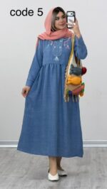 پیراهن مدل پریرخ  کد 09900 B-5 - Image 7