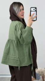 شومیز مدل مهراوه کد 09879 A-6 - Image 3