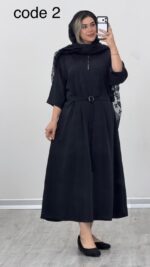 پیراهن نیم زیپ کد 010086 B-15 - Image 4