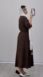پیراهن نیم زیپ کد 010086 B-15 - Image 3