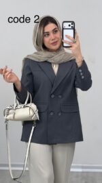 کت مزونی فهیمه کد 010090 B-15 - Image 6