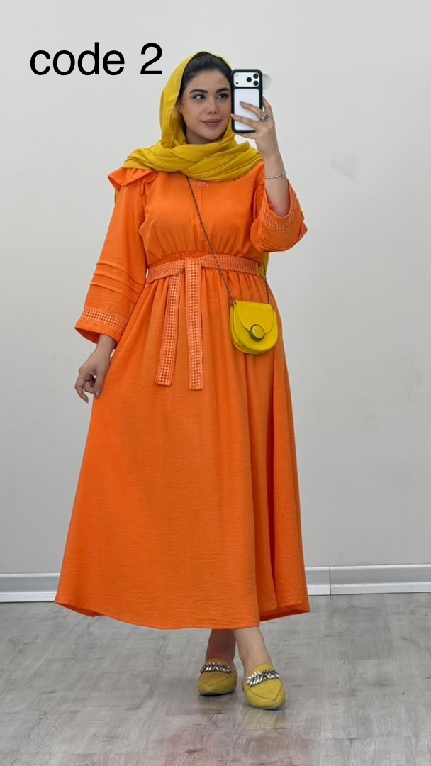 3724888c-c0b6-4aa1-9b36-1ea3d3d63fa1 پیراهن مدل ویستا کد 010080 A-21 - Image 1
