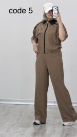 بامبر و شلوار سیلک کد 010063 A-15 - Image 3