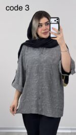شومیز مدل تیبا کد 09849 A-4