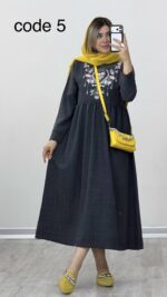 پیراهن گلدوزی کد 09964 B-2 - Image 4