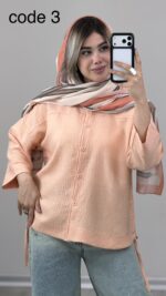 شومیز بغل گتر کد 09949 B-9