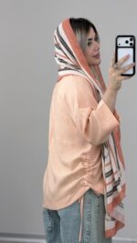 شومیز بغل گتر کد 09949 B-9 - Image 4