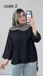 شومیز بغل گتر کد 09949 B-9 - Image 8