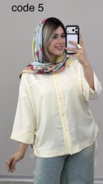 شومیز بغل گتر کد 09949 B-9 - Image 9