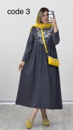 پیراهن گلدوزی کد 09964 B-2 - Image 5