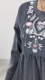 پیراهن گلدوزی کد 09964 B-2 - Image 6