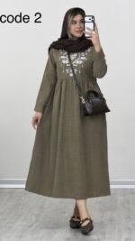 پیراهن گلدوزی کد 09964 B-2
