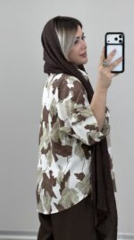 شومیز گلدار کد 09971 B-10 - Image 2