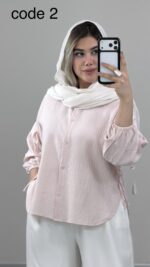 شومیز‌ مدل عسل کد 09949 A/7 - Image 7