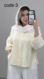 شومیز‌ مدل عسل کد 09949 A/7 - Image 6