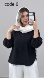 شومیز‌ مدل عسل کد 09949 A/7 - Image 9