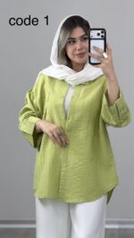 شومیز پلوتی کد 09975 B-14