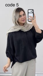 شومیز مدل بارین کد 09980 A-9 - Image 4