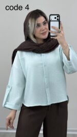شومیز نگین دار کد 09951 B-16 - Image 9