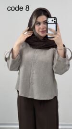 شومیز نگین دار کد 09951 B-16 - Image 4