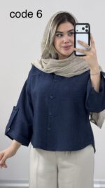 شومیز نگین دار کد 09951 B-16 - Image 2