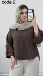 شومیز نگین دار کد 09951 B-16 - Image 7