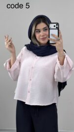 شومیز نگین دار کد 09951 B-16 - Image 6