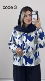 شومیز ینزی کد 09988 A-13