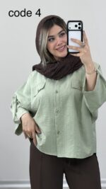 شومیز کیمونو کد 09987 A-3 - Image 6