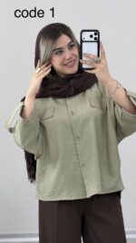 شومیز کیمونو کد 09987 A-3 - Image 5