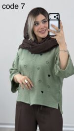 شومیز قلب کد 09984 B-16