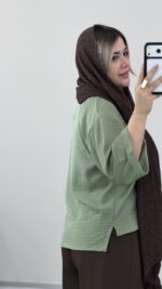شومیز قلب کد 09984 B-16 - Image 4