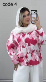 شومیز ینزی کد 09988 A-13 - Image 5