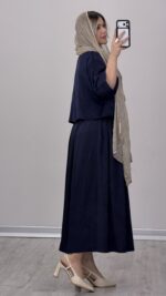 کت+کراپ+دامن مزونی کد 09978 A-19 - Image 7