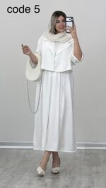 کت+کراپ+دامن مزونی کد 09978 A-19 - Image 8
