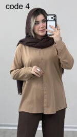 شومیز مدل مهناز کد 09993 A-8
