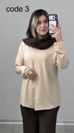 شومیز مدل مهناز کد 09993 A-8 - Image 4