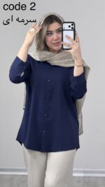 شومیز مدل مهناز کد 09993 A-8 - Image 7