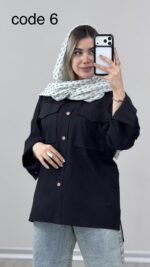 شومیز لینن مدل آتیا کد 09994 A-7 - Image 9