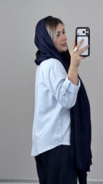 شومیز سیلک مدل نوینا کد 01000 A-18 - Image 3